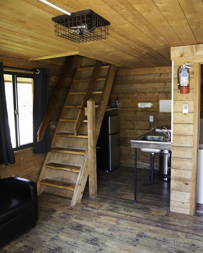 inside cabin