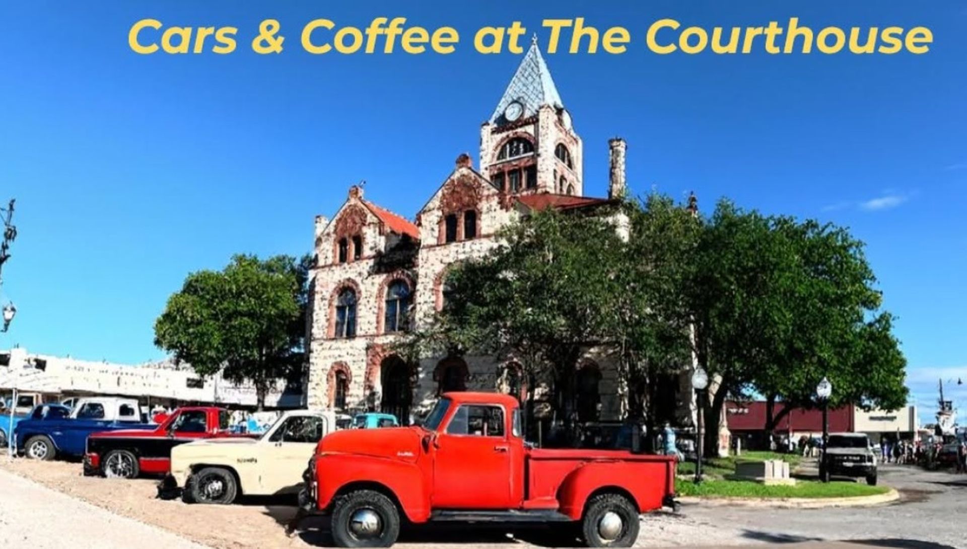 Cars & Coffee at the Courthouse Photo