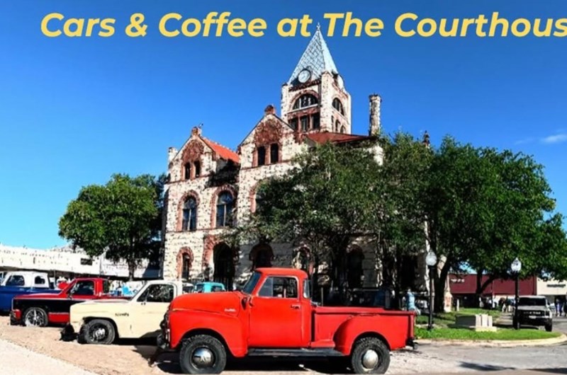 Cars & Coffee at the Courthouse Photo