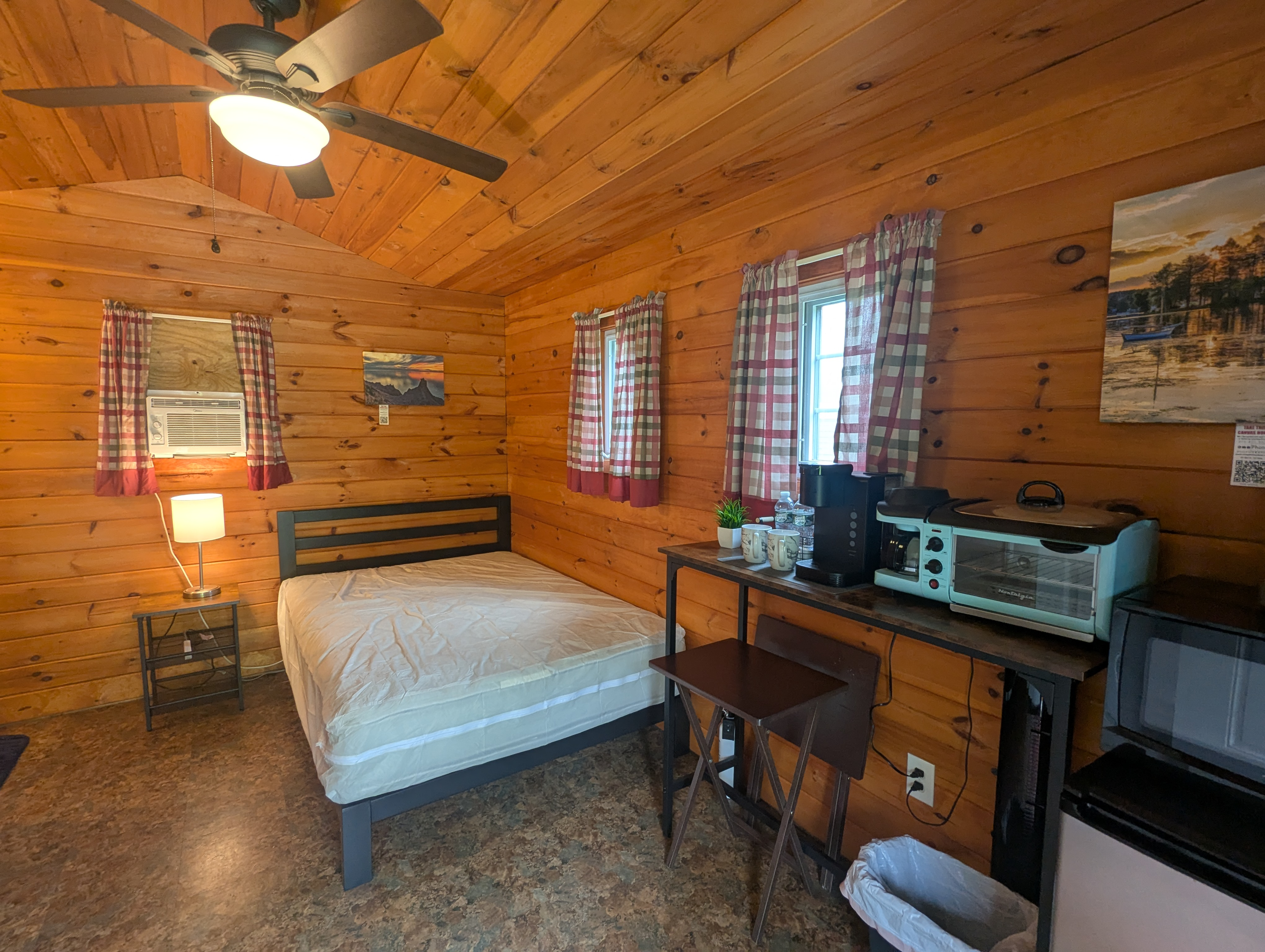 Couples Cabin Interior