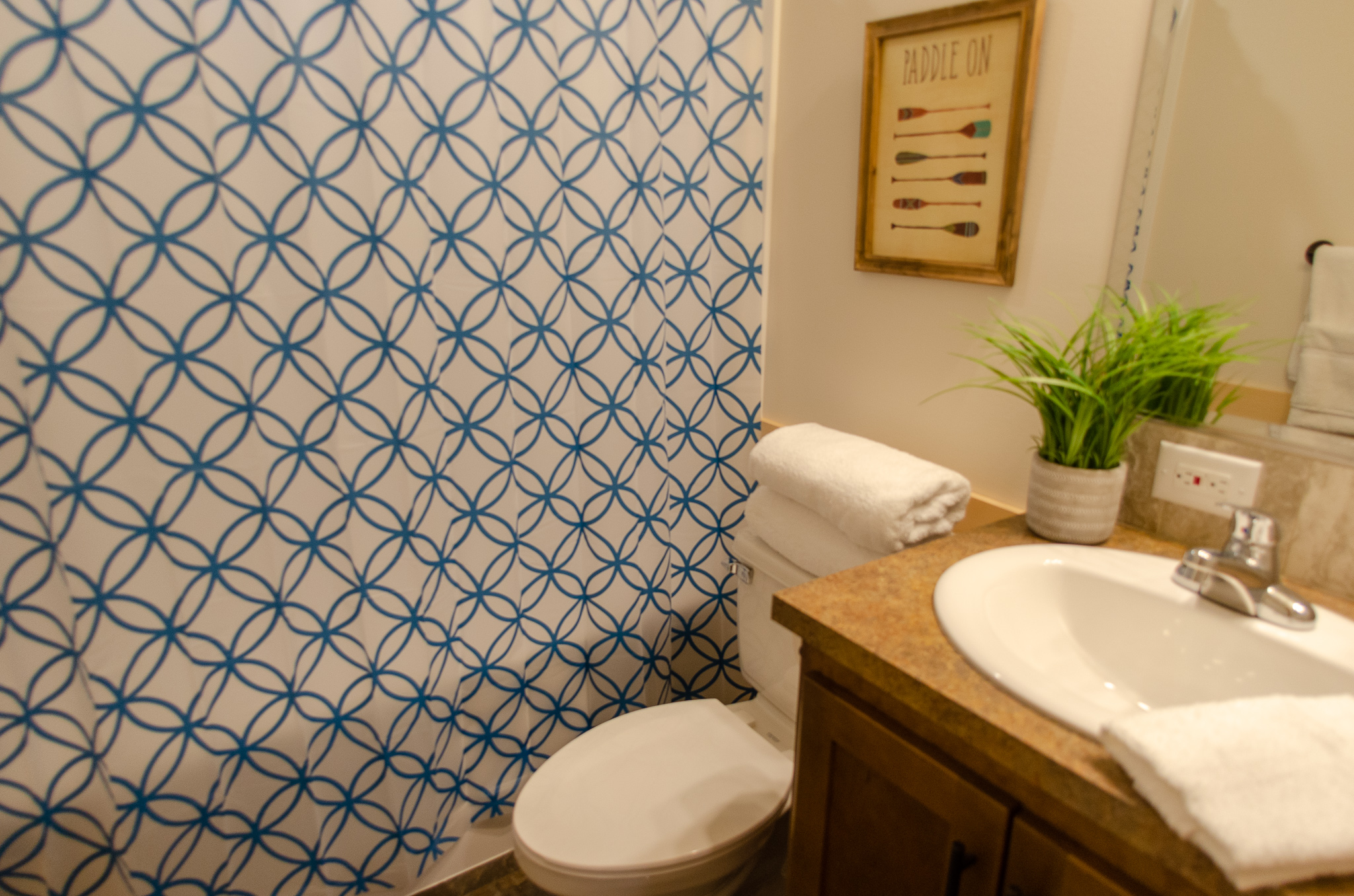 Deluxe Cabin Bathroom