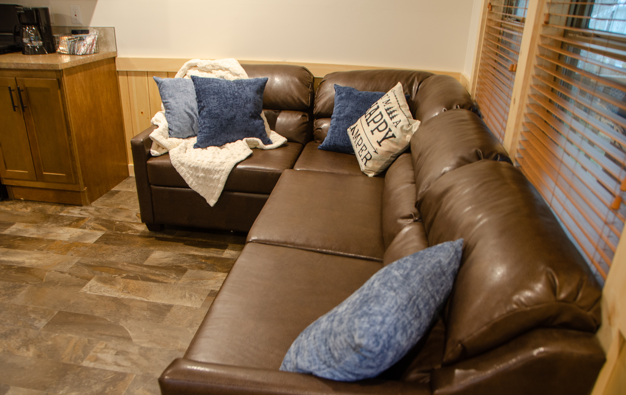 Deluxe cabin sleeper sofa