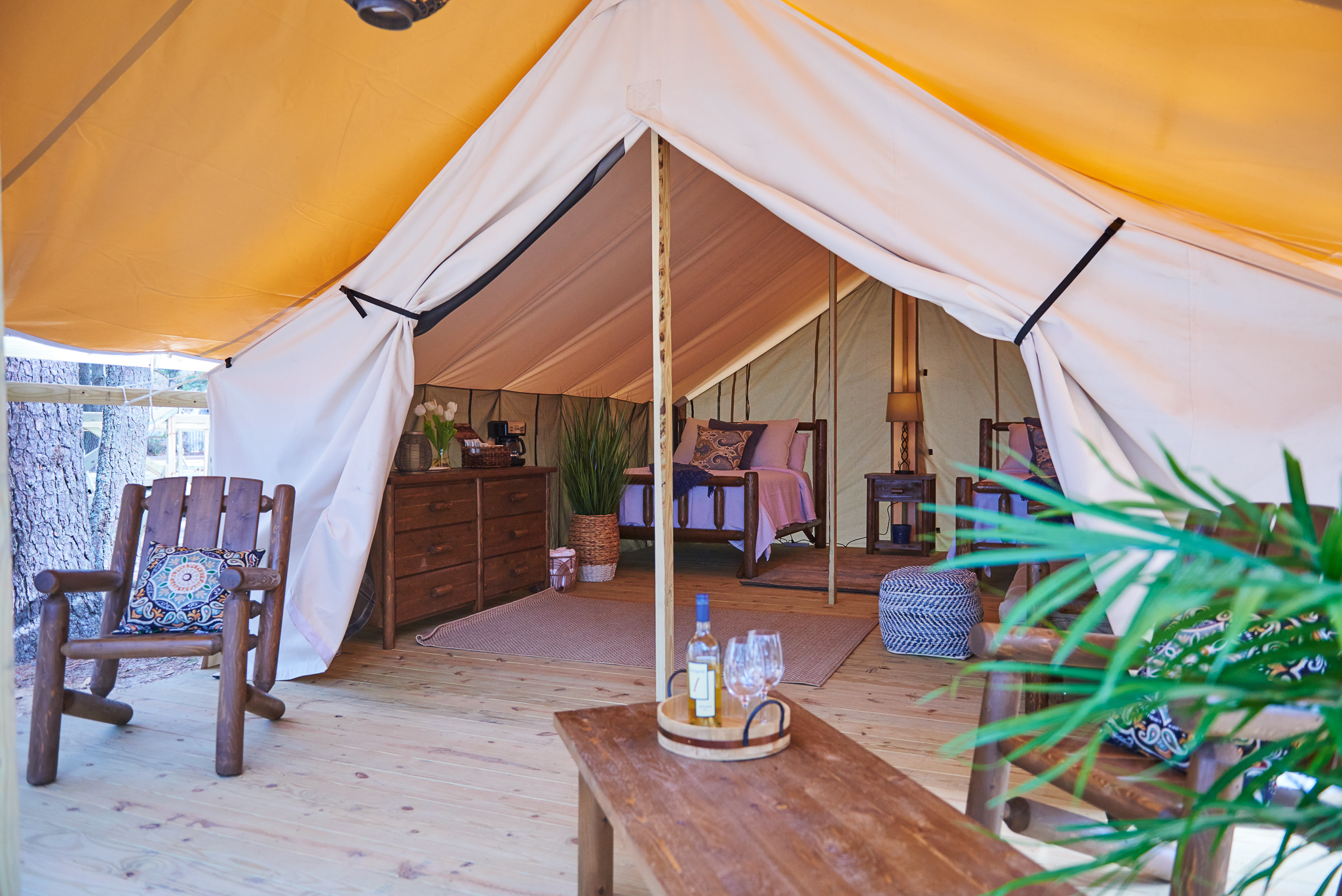 Safari Tent Interior