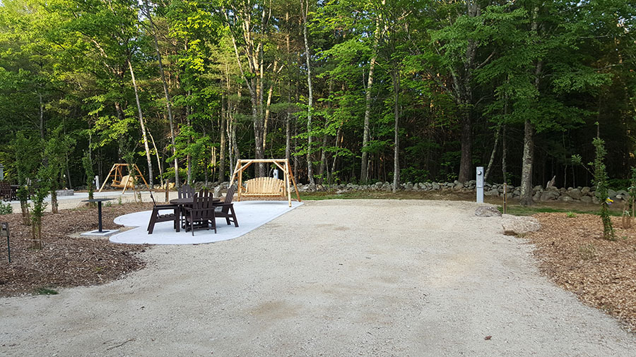 Deluxe Patio RV Site