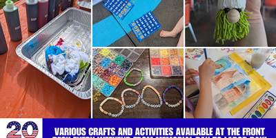Various activities every weekend!