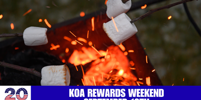 KOA Rewards Weekend