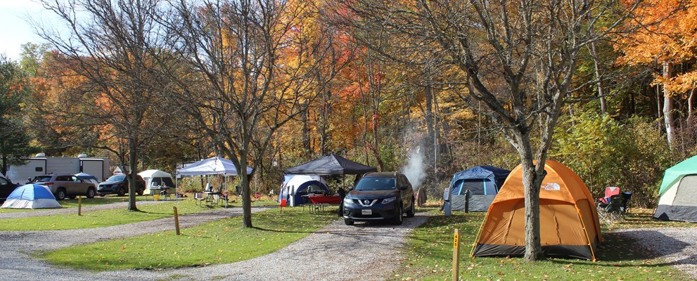 Tent Site w/ Water and Electric