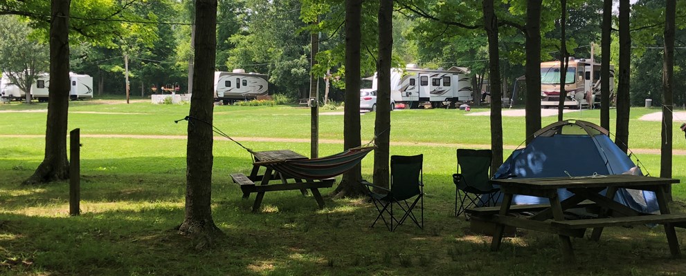 Tent Site No Hook Ups