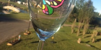 Craft Day - Paint and Sip Wine Glass Workshop - July 25th
