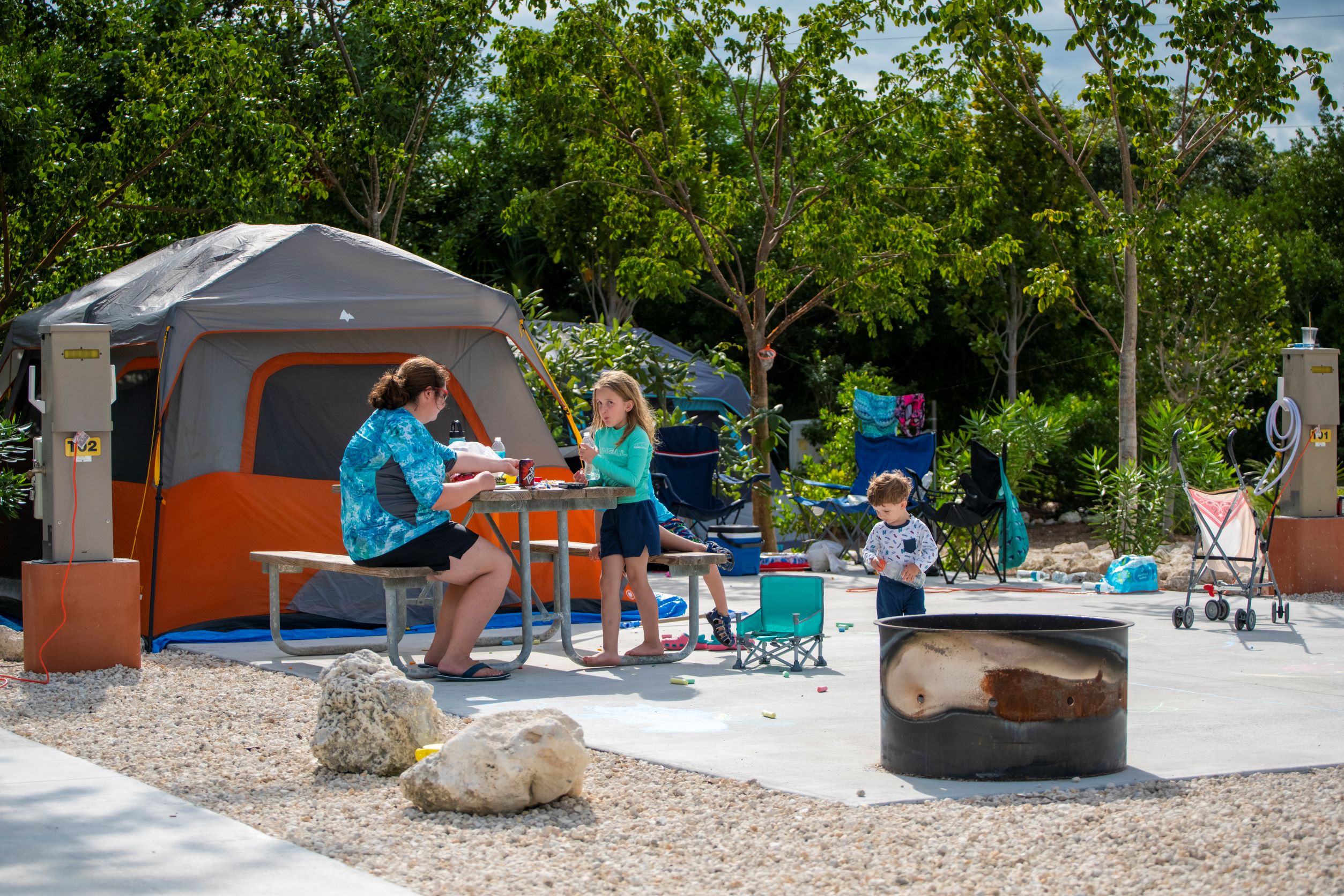 Tent site