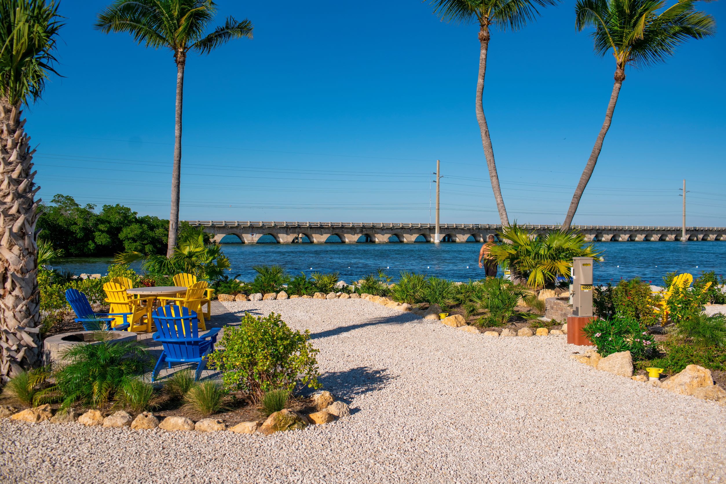 *Premier site* Back in Waterfront with KOA Patio #1003