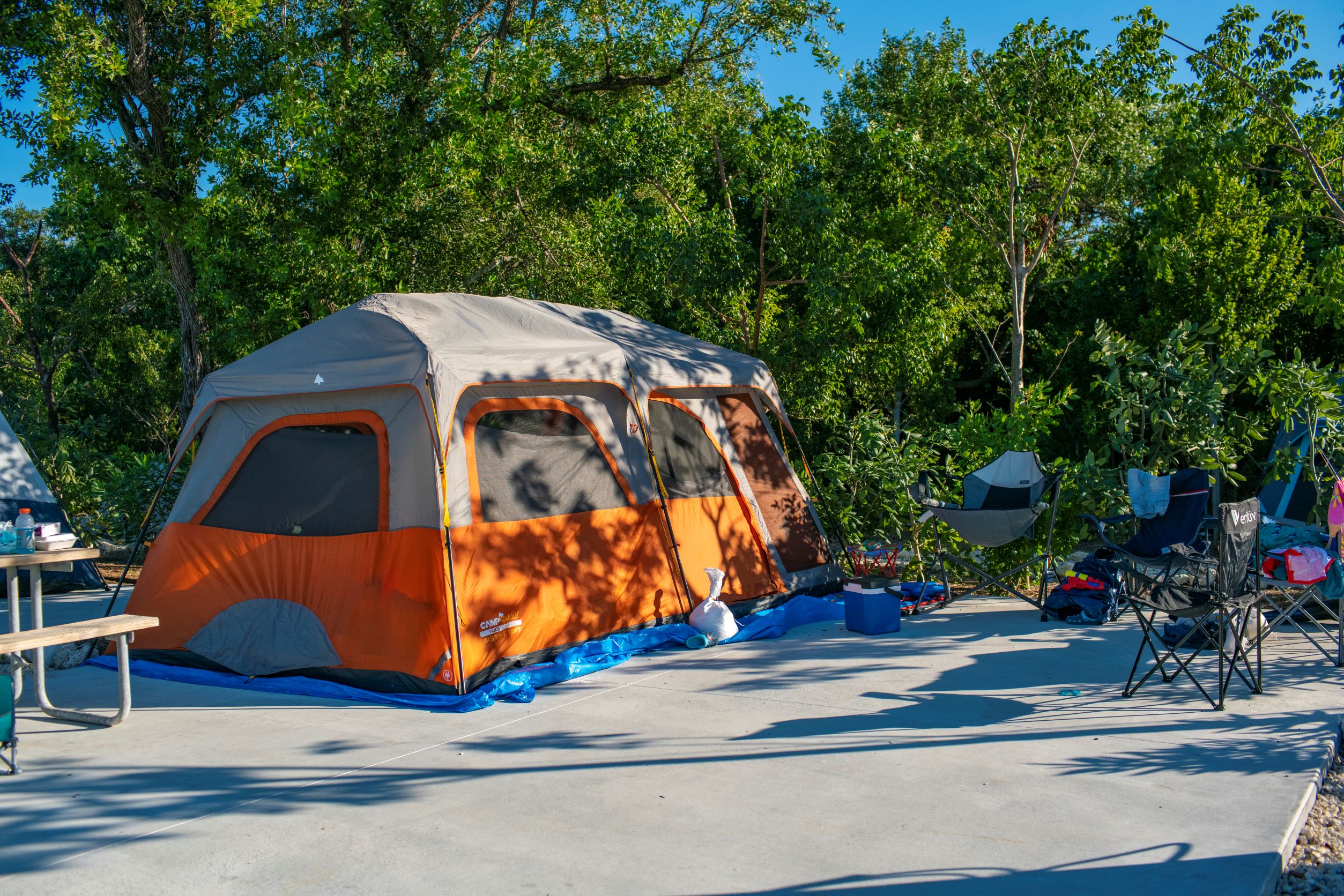 Tent site