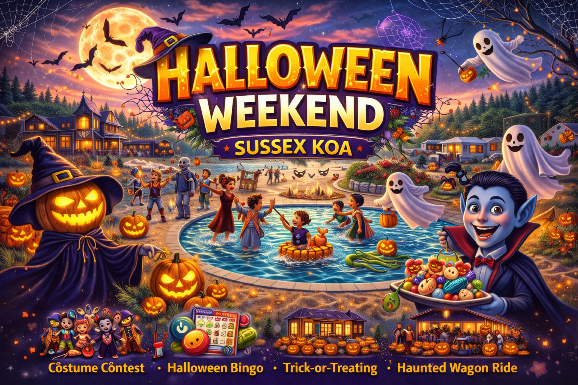 Halloween Weekend at Sussex KOA Photo