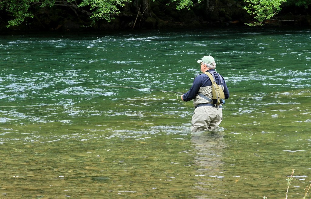 Fishing on the Umpqua River