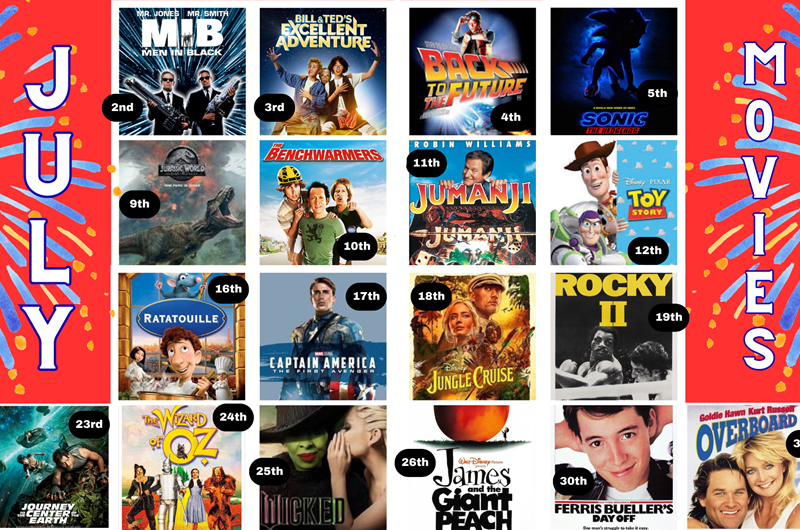 July Movies Photo