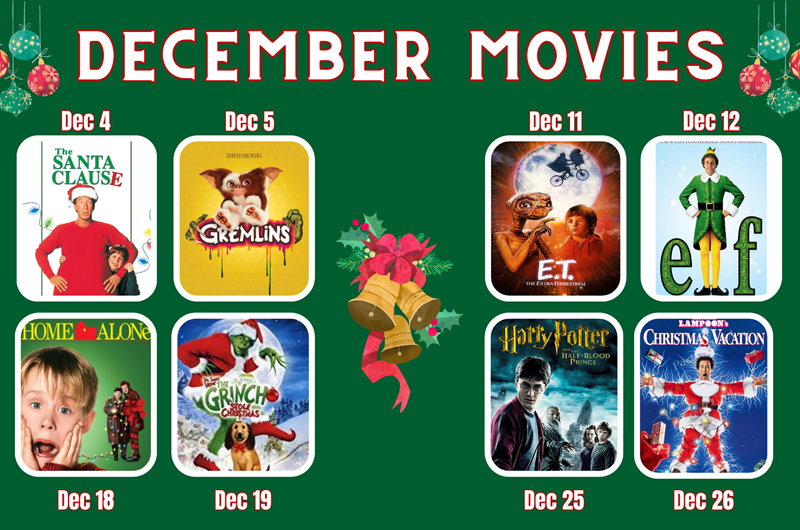 December Movies Photo