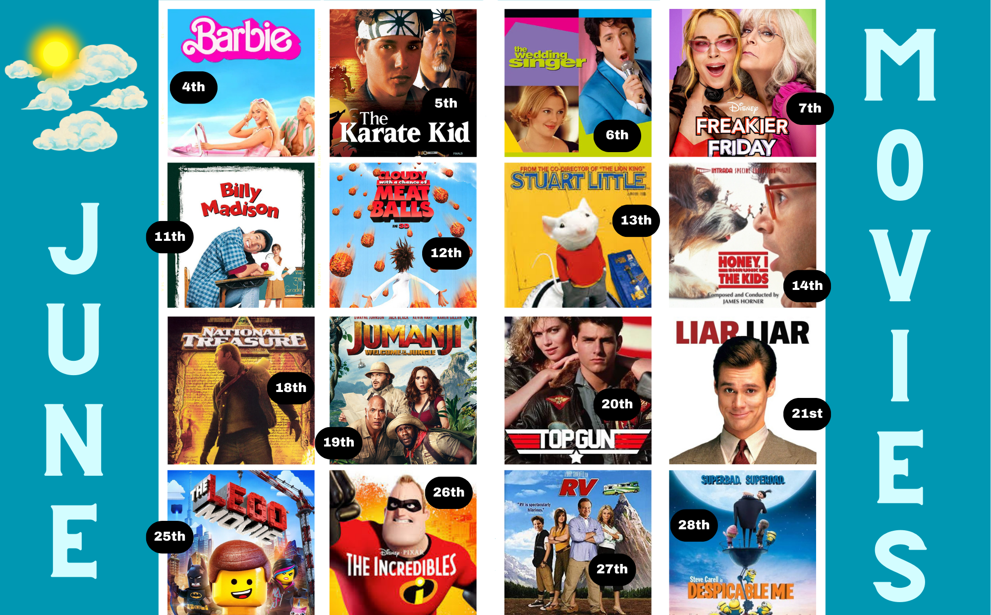 June Movies Photo