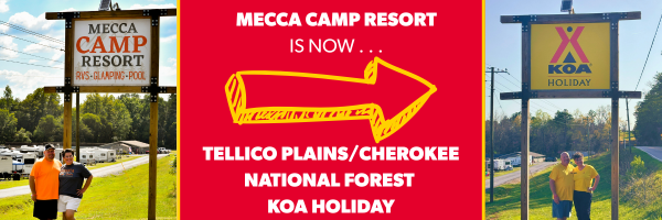 From Mecca Camp Resort to KOA: Our Next Chapter Begins