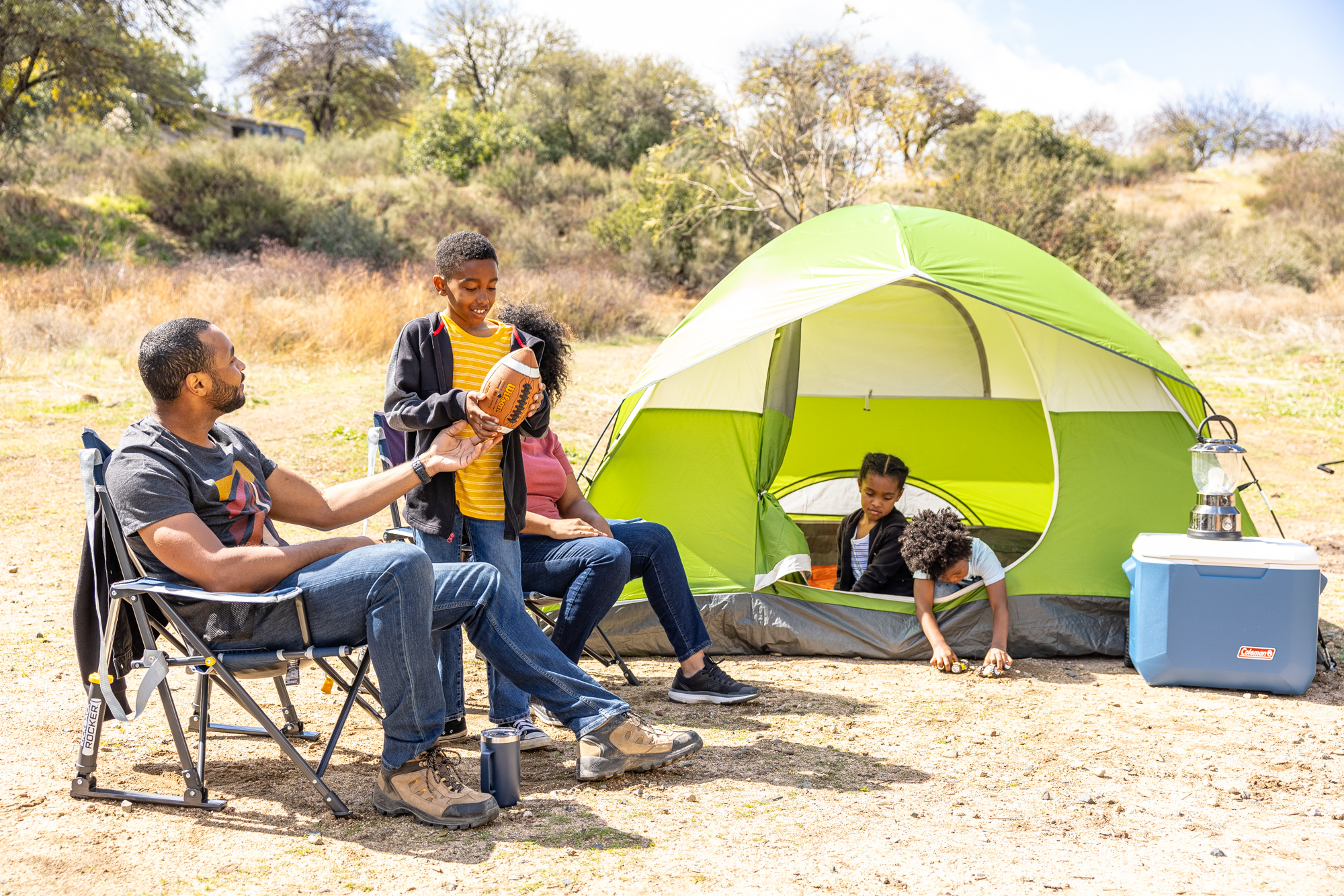 tent site