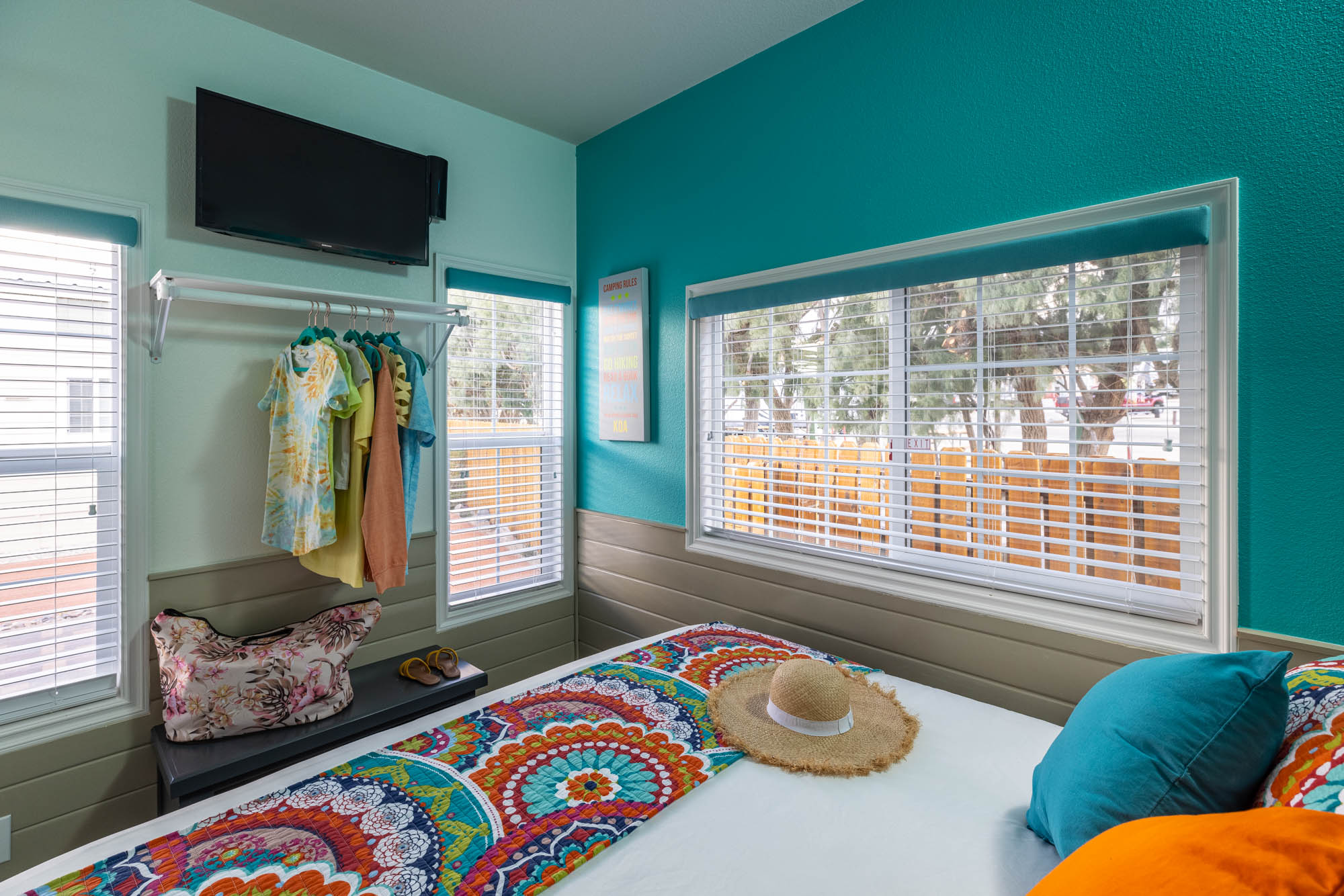Deluxe Cabin Bedroom