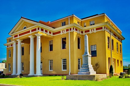 Cass County Texas Courthouse Linden