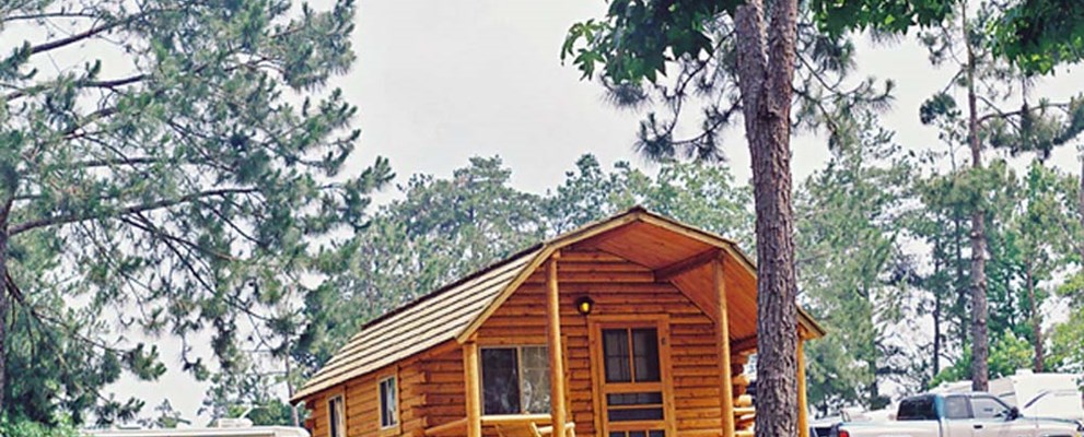 2 room kamping kabin
