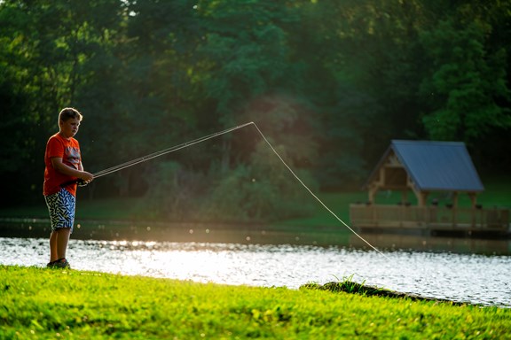 Stocked Fishing Pond