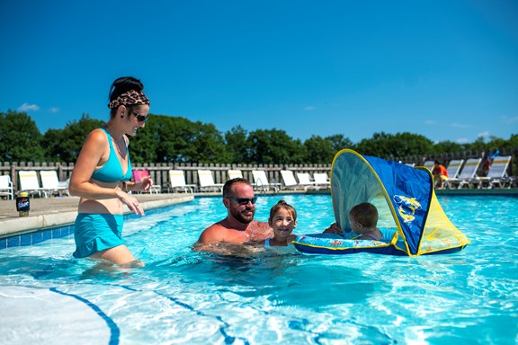 Pool fun for the whole family