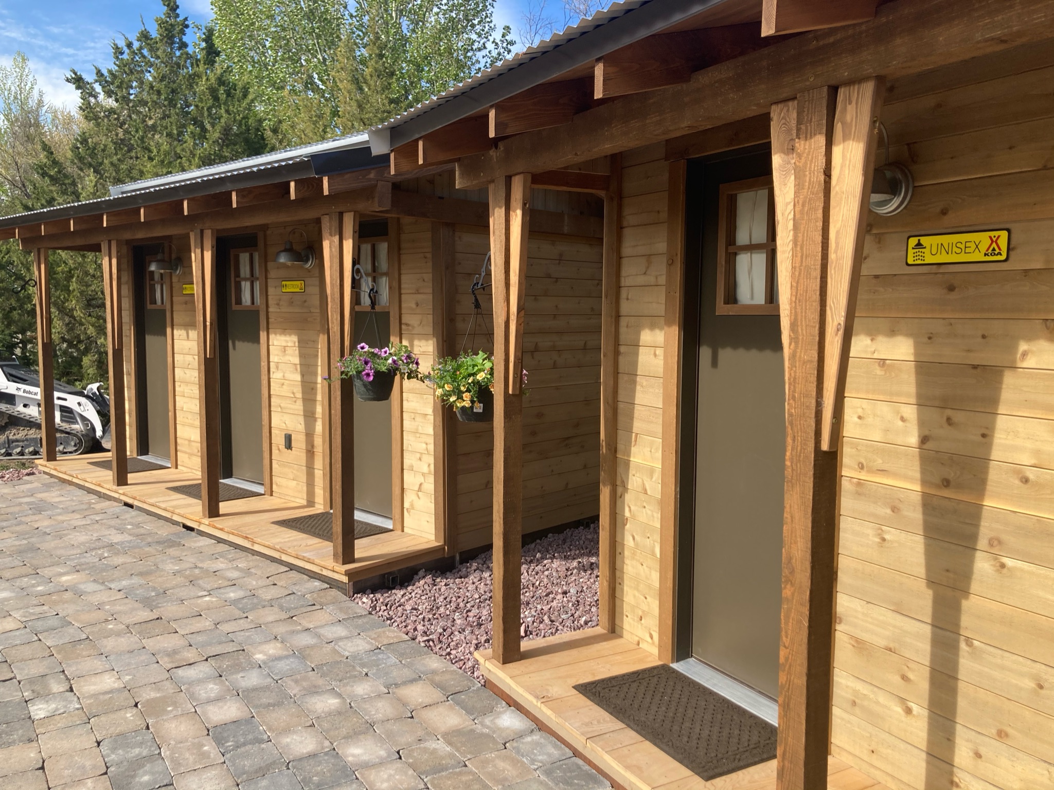 New bathroom facilities