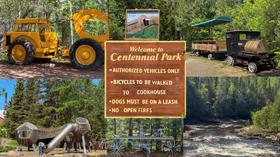 Centennial Park 1910 Logging Camp