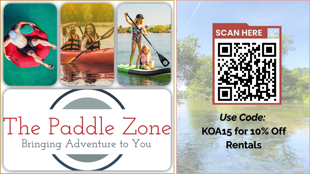 The Paddle Zone is Back for 2026 Water Rentals...