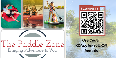 The Paddle Zone is Back for 2026 Water Rentals...