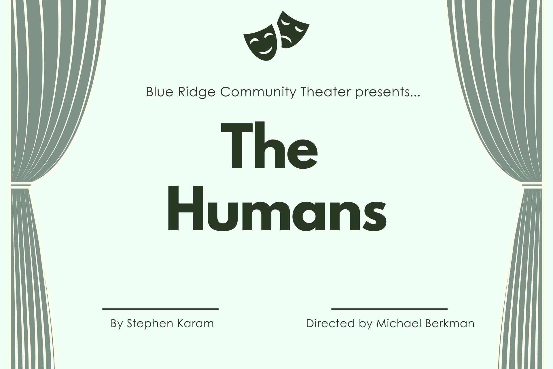 The Humans ~ Black Box Theater at BRCT Photo