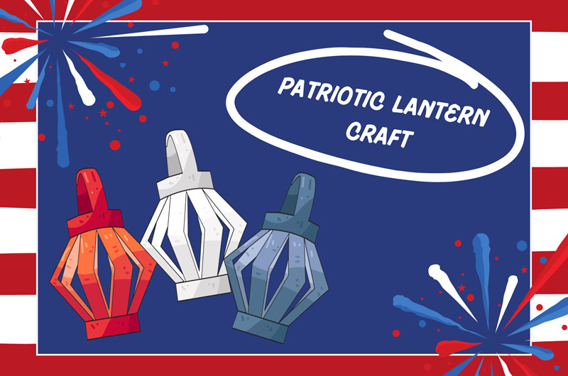 Patriotic Lantern Craft Photo