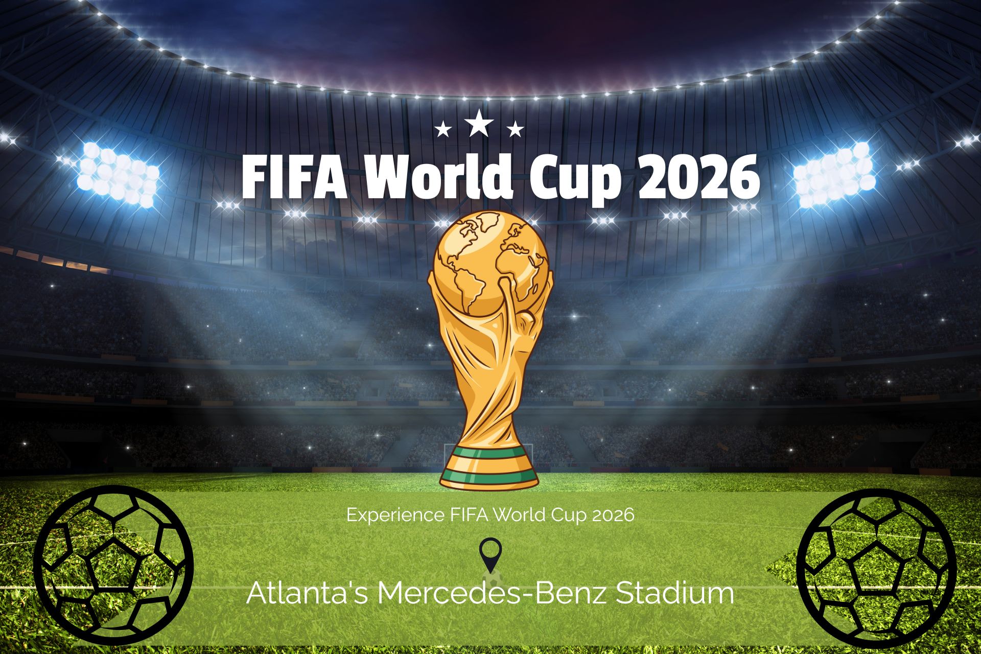 Atlanta's Mercedes-Benz Stadium to host 2026 FIFA World Cup Photo