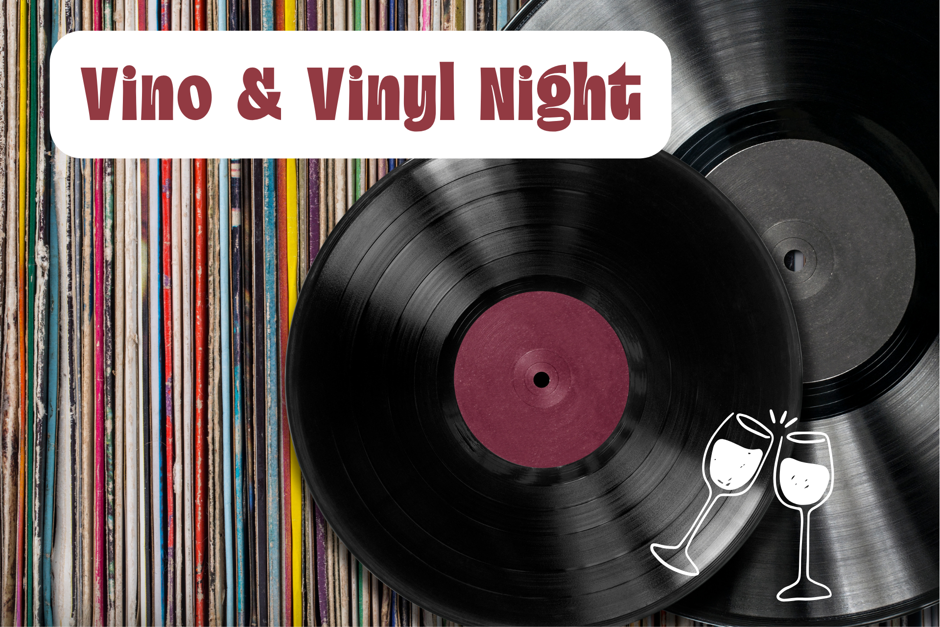 Vino & Vinyl Night Photo