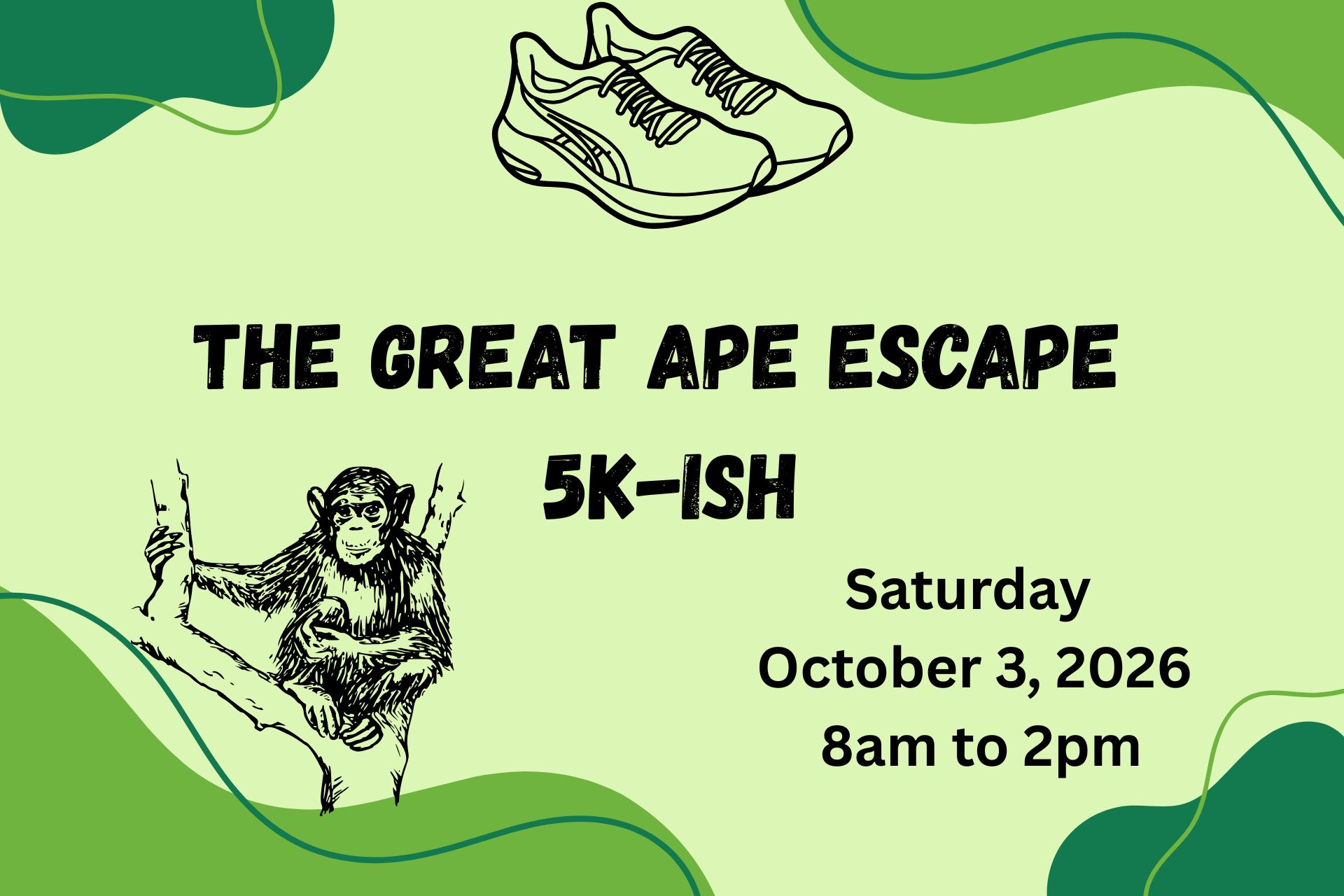 The Great Ape Escape 5k-ish Photo