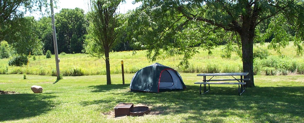 Tent Site No Hook Ups