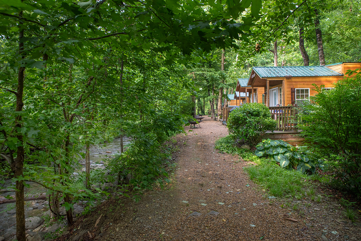 Deluxe Cabin (Full Bath with Shower) Riverfront, Loft Unit-9