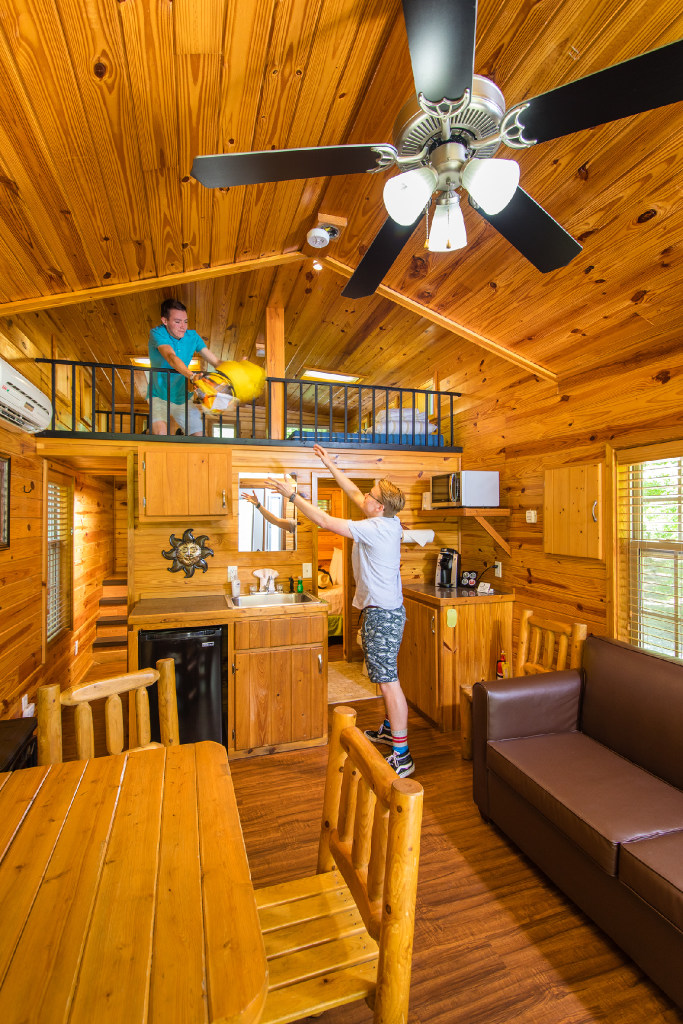Deluxe Cabin (Full Bath with Shower, Riverfront, Loft Unit-6