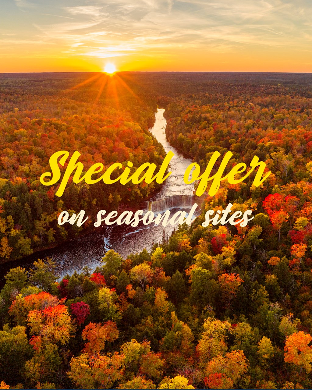 Special Offer on Seasonal Campsites