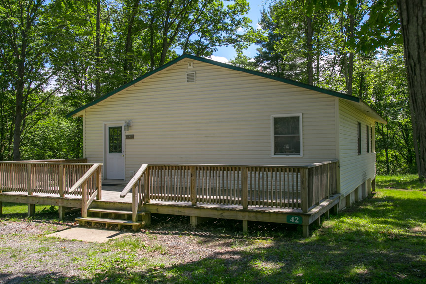 Family Cabin Outside