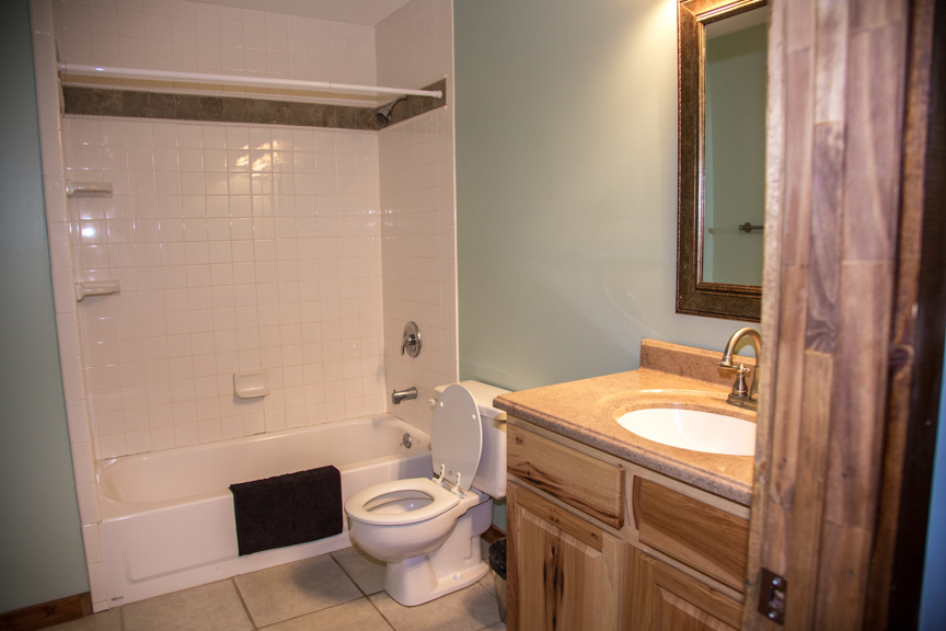 Family Cabin Bathroom