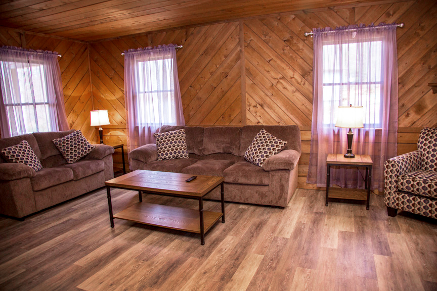 Family Cabin Living Area