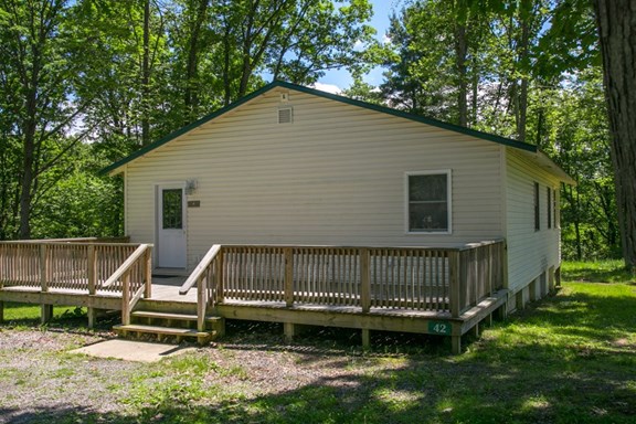 KOA Cabin Exterior