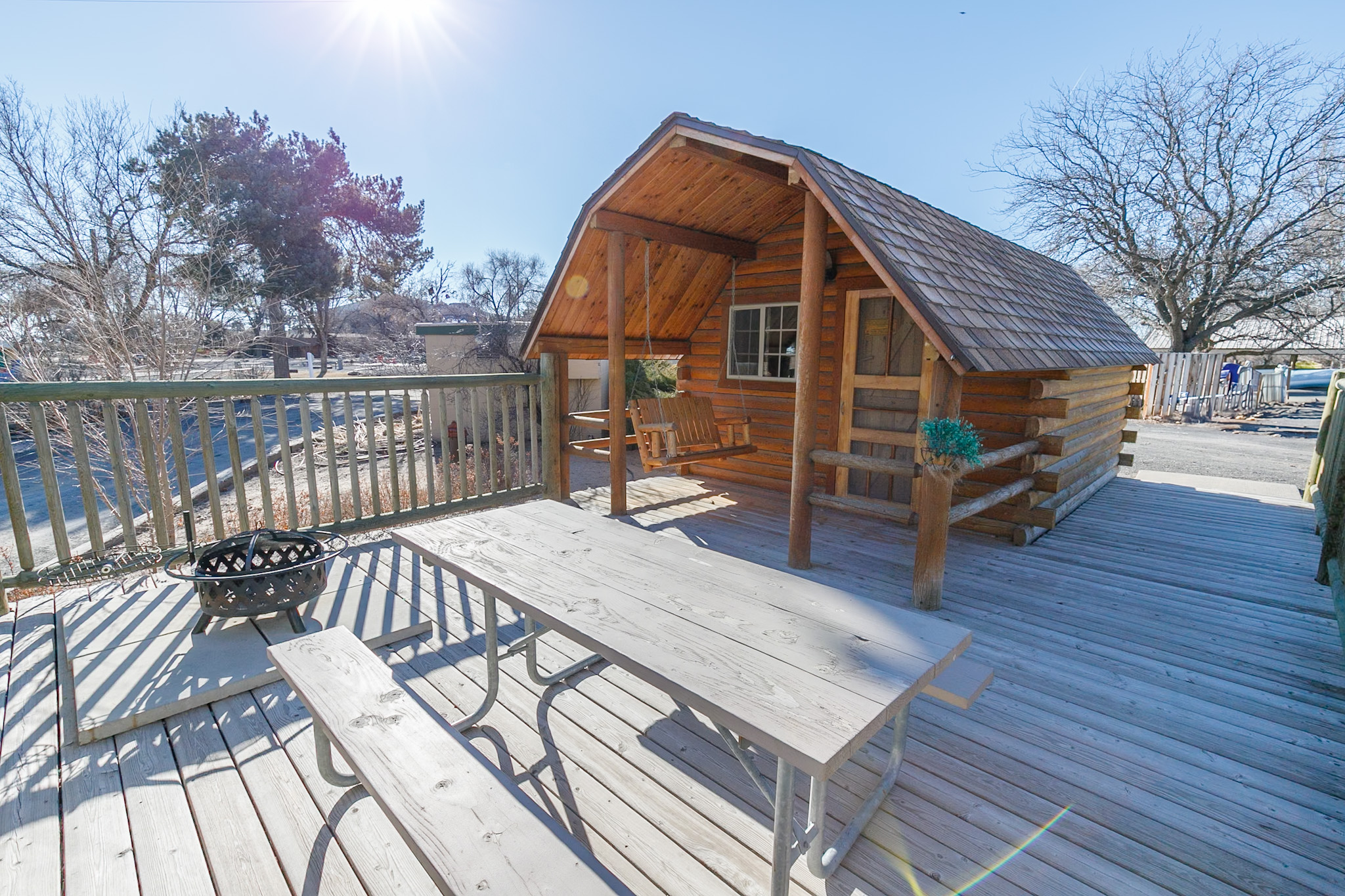 Cabin with Deck