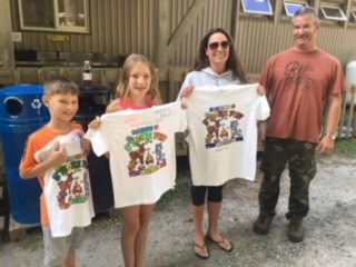 T-shirt coloring