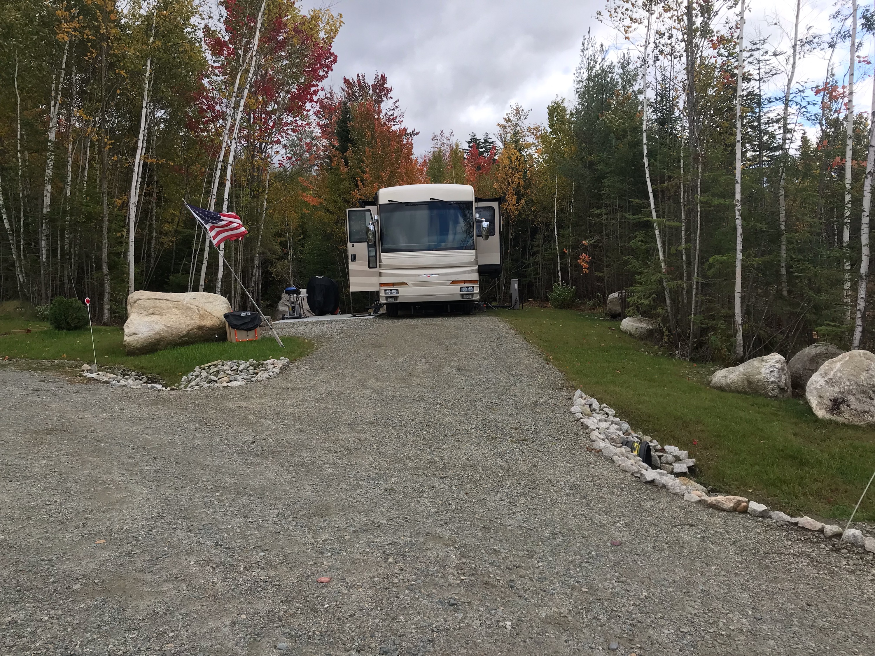 Deluxe Patio Site - Back-In