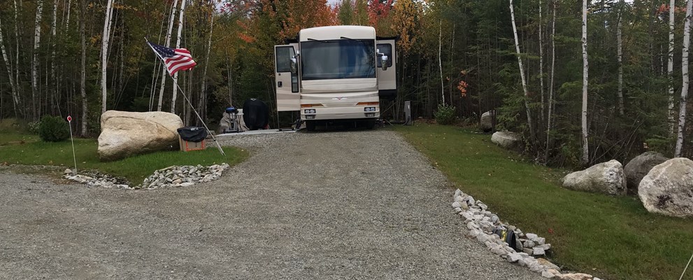 Deluxe Patio Site - Back-In