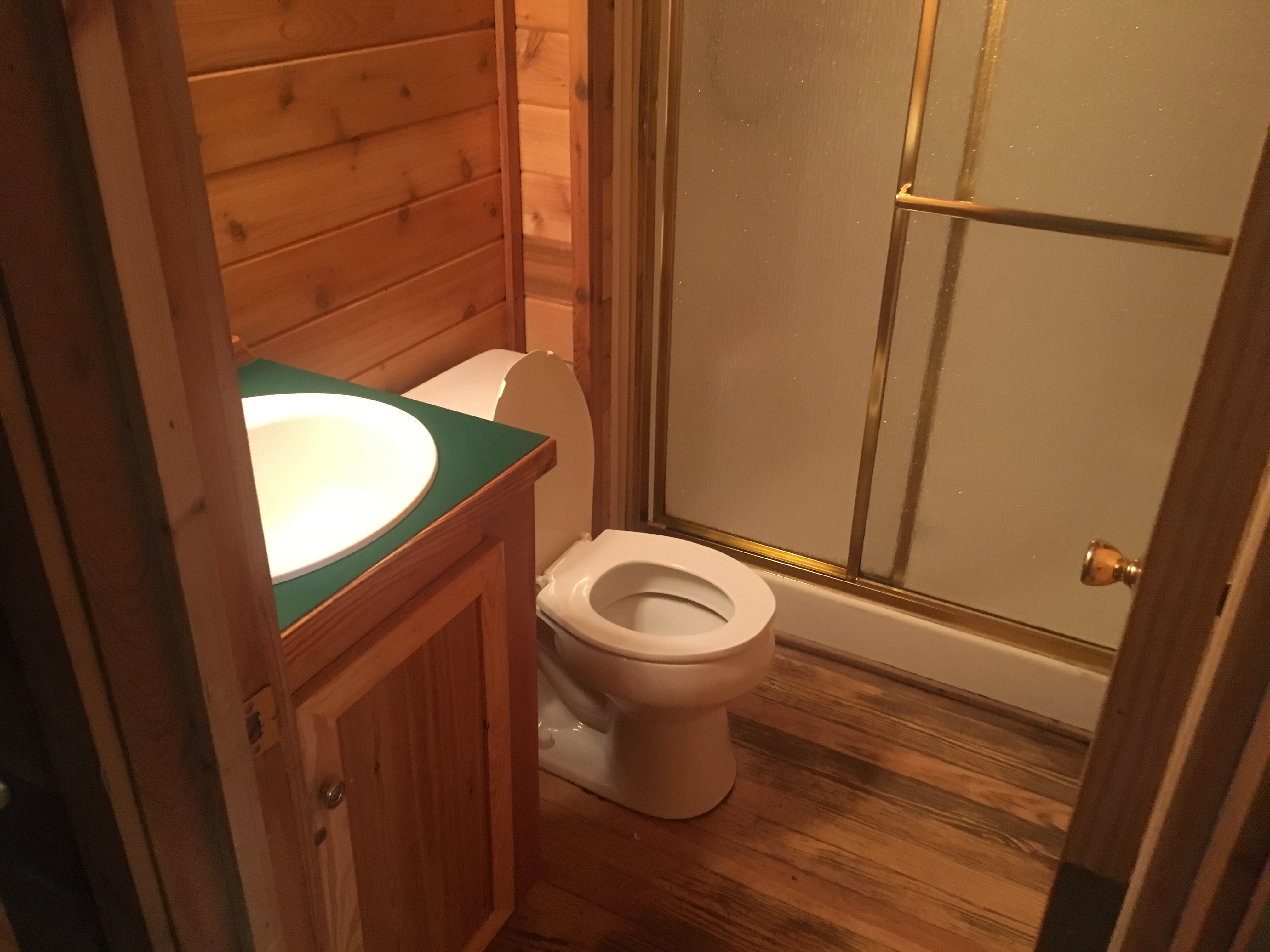 Bathroom and shower